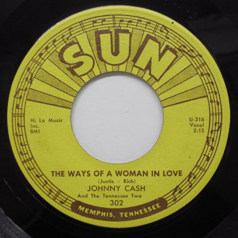 JOHNNY CASH - The Ways Of A Woman In Love (US Orig)