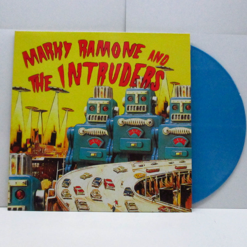 MARKY RAMONE AND THE INTRUDERS (マーキー・ラモーン & ザ・イントルーダーズ)  - S.T. (UK/EU Ltd.Blue Vinyl LP)