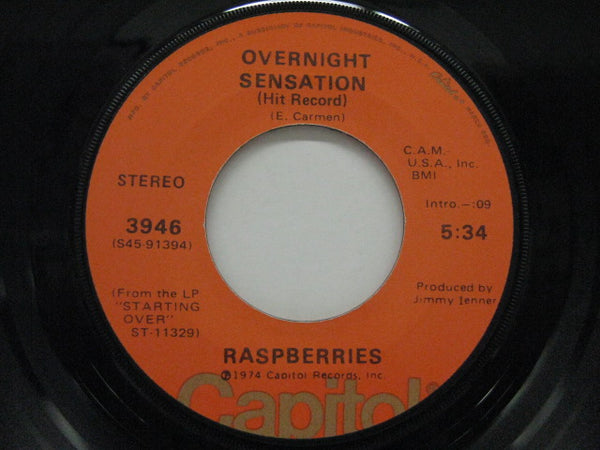 RASPBERRIES - Overnight Sensation (Hit Record)