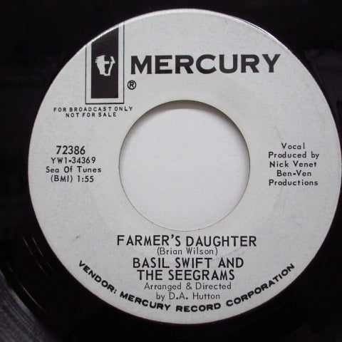 BASIL SWIFT AND THE SEEGRAMS - Farmer's Daughter (US:PROMO)