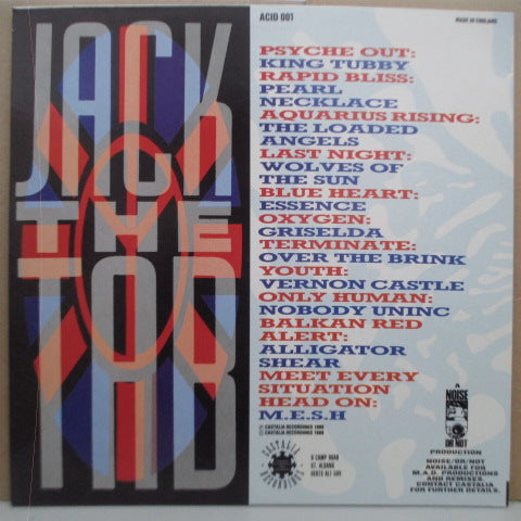 JACK THE TAB (ジャック・ザ・タブ) - Acid Tablets Volume One (UK オリジナル LP)