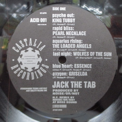 JACK THE TAB (ジャック・ザ・タブ) - Acid Tablets Volume One (UK オリジナル LP)