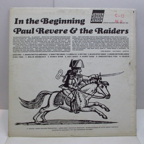 PAUL REVERE & THE RAIDERS - In The Beginning (US Orig.Mono LP)