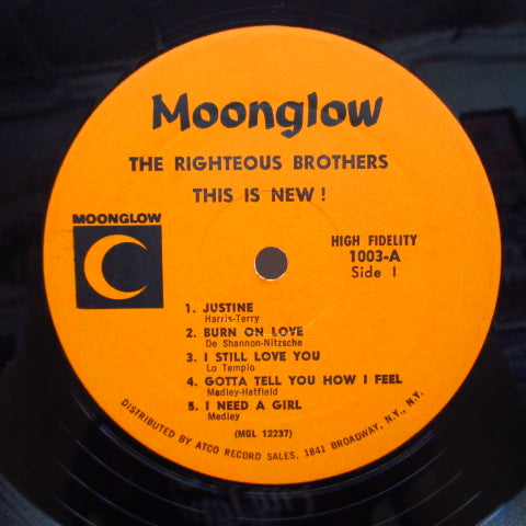 RIGHTEOUS BROTHERS (ライチャス・ブラザース) - This Is New ! (US Orig.Mono LP)