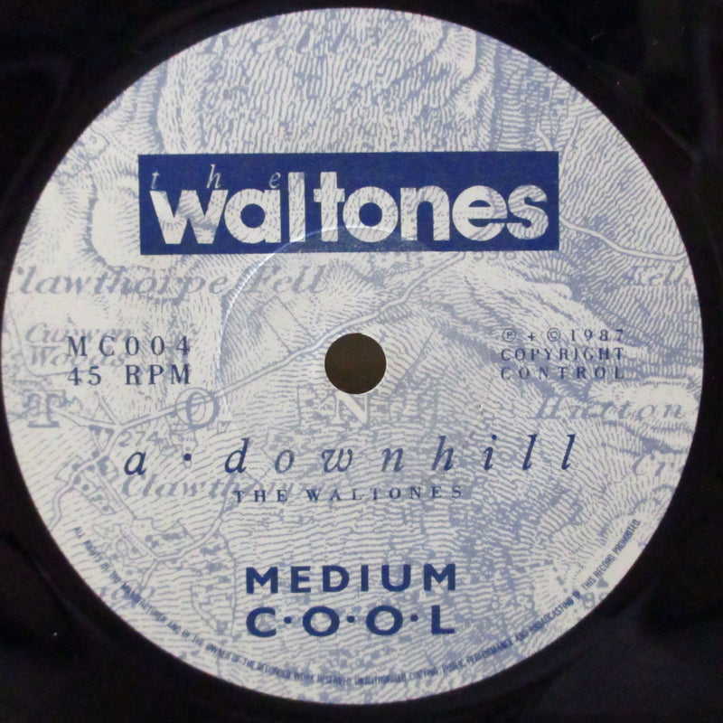WALTONES, THE (ザ・ウォルトーンズ)  - Downhill (UK オリジナル 7インチ+光沢固紙ジャケ)
