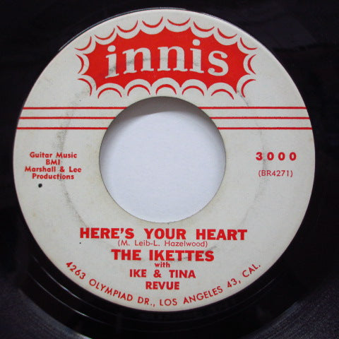 IKETTES - Here's Your Heart (Vo.&Inst.) (Orig)