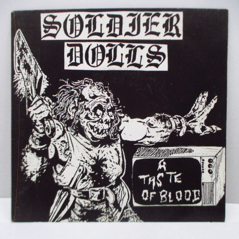 SOLDIER DOLLS - A Taste Of Blood (UK Ltd.Red Vinyl 7")