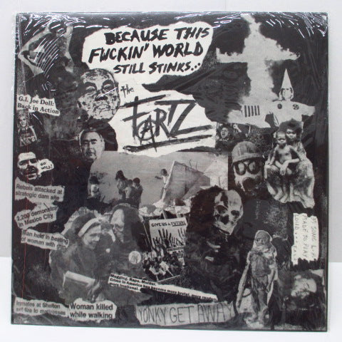 FARTZ, THE - Because This Fuckin' World Still Stinks... (US Orig.LP+Poster)