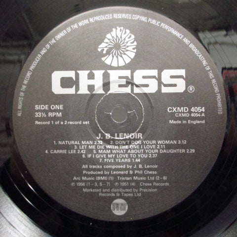 J.B.LENORE (LENOIR/LENOR) (J.B.ルノア)  - Chess Masters (UK '84 Reissue 2xLP)