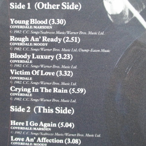 WHITESNAKE - Saints & Sinners (UK Ltd.Picture LP)