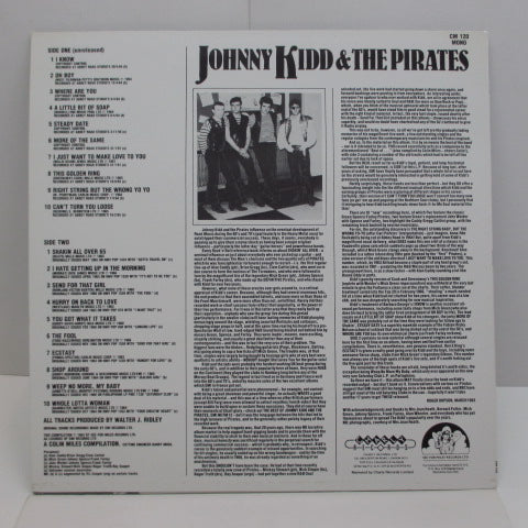 JOHNNY KIDD & THE PIRATES (ジョニー・キッド & ザ・パイレーツ)  - Rarities (UK Orig.)