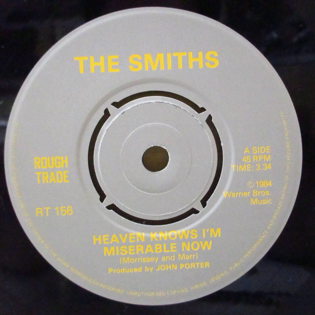 SMITHS, THE (ザ・スミス) - Heaven Knows I'm Miserable Now (UK オリジナル・ラウンドセンター  7