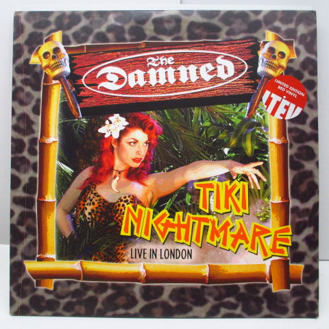 DAMNED, THE - Tiki Nightmare : Live In London (UK Ltd.2 x Red LP)