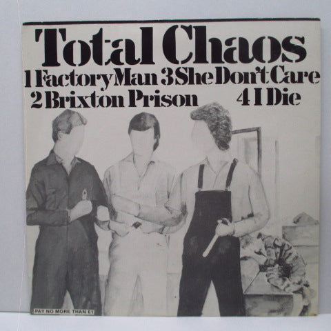 TOTAL CHAOS - Factory Man +3 (UK Orig.7")