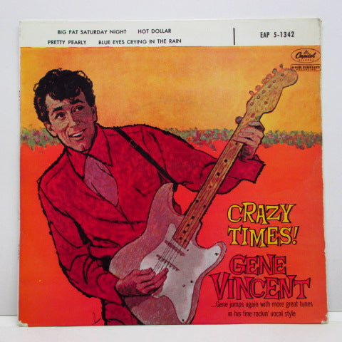 GENE VINCENT - Crazy Times! (France Orig.EP/CFS)