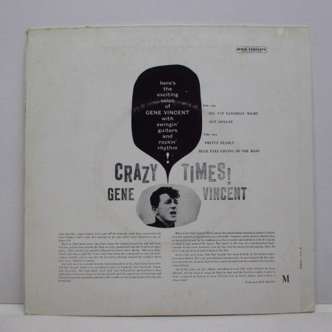 GENE VINCENT - Crazy Times! (France Orig.EP/CFS)