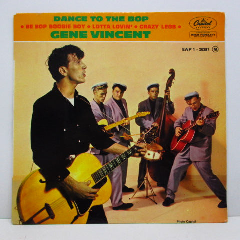 GENE VINCENT - Dance To The Bop +3 (France Orig.EP/CFS)