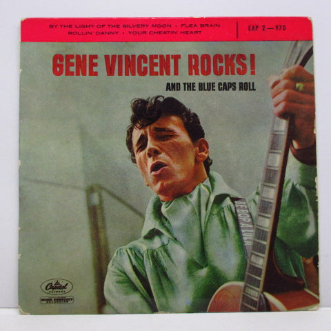 GENE VINCENT - Rocks! & The Blue Caps Roll #2 (France Orig.EP/CFS)