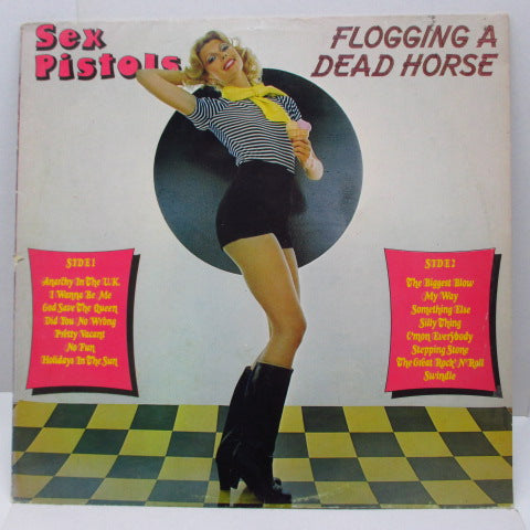 SEX PISTOLS - Flogging A Dead Horse (Finland Orig.LP)