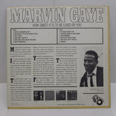 MARVIN GAYE-How Sweet It Is To Be Loved By You (US Orig.MONO)