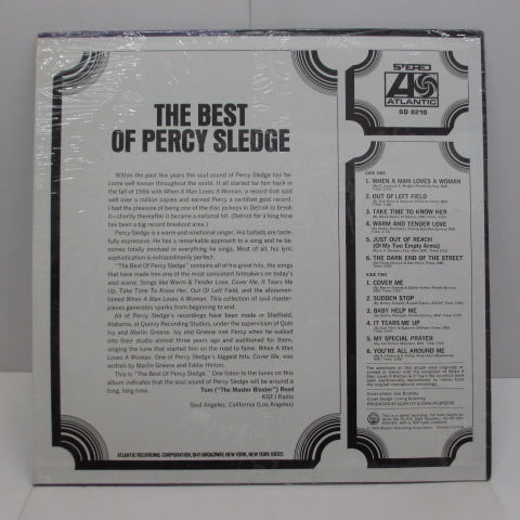 PERCY SLEDGE - The Best Of Percy Sledge (US:70's Re) STEREO