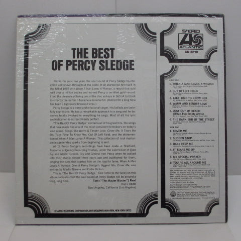 PERCY SLEDGE - The Best Of Percy Sledge (US:70's Re STEREO)