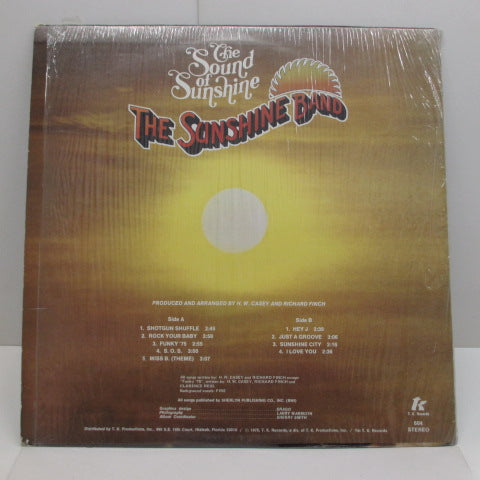 SUNSHINE BAND (KC AND THE SUNSHINE BAND) - The Sound Of Sunshine (US:Orig.)