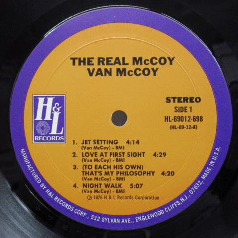 VAN McCOY - The Real Mccoy (US:Orig.)