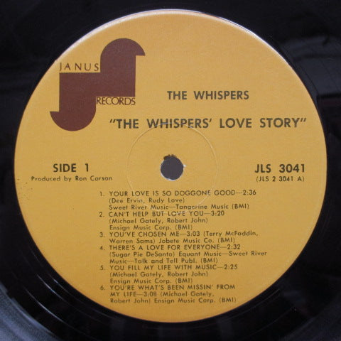 WHISPERS - The Whispers' Love Story (1st) (US:Orig.)