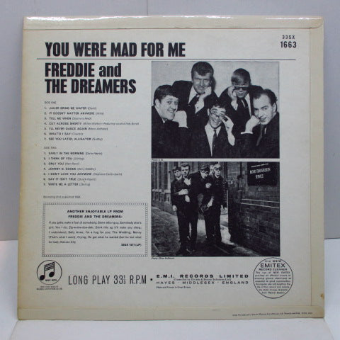 FREDDIE AND THE DREAMERS - You Were Mad For Me (UK Orig.Mono LP/CFS)