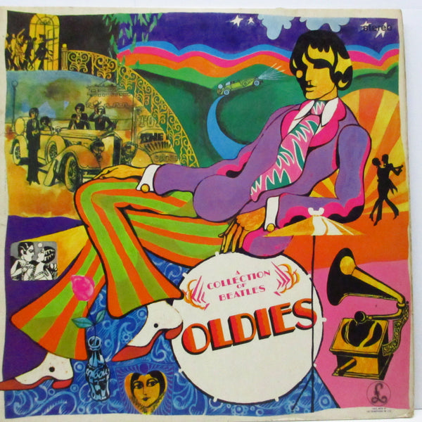 BEATLES (ビートルズ)  - Collection Of Beatles Oldies (UK 初回オリジナル「ステレオ」LP #1 /E.J.Day社コーティング3面折返ジャケ)