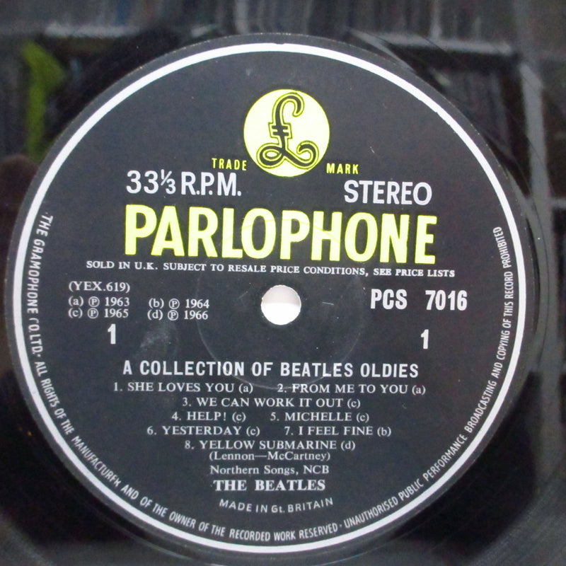 ビートルズ/「THE BEATLES OLDIES」ステレオ UK再発盤 LP - レコード