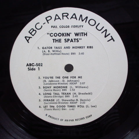 SPATS - Cookin' With The Spats (US Promo Mono LP)