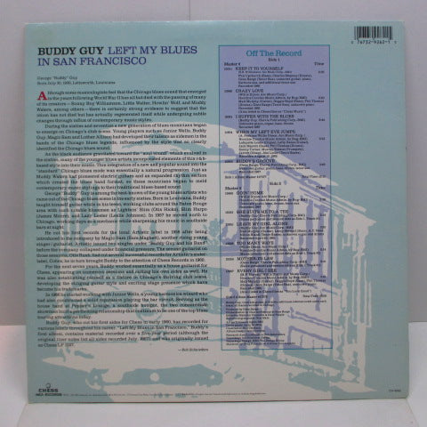 BUDDY GUY - Left My Blues In San Francisco (US '87 Re LP/LP/)