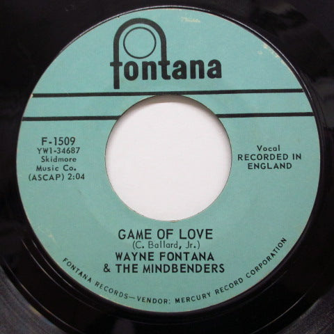 WAYNE FONTANA & MINDBENDERS - Game Of Love (US:Orig.)