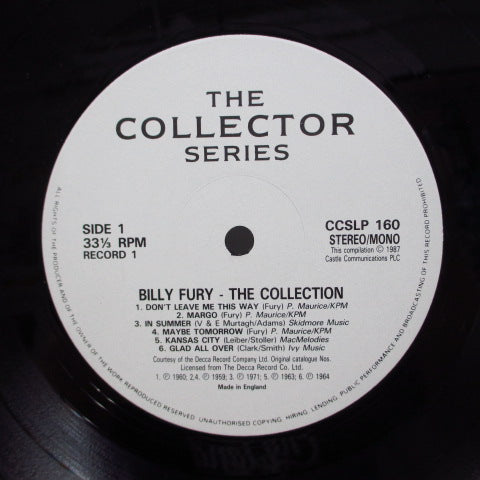 BILLY FURY - The Collection (UK Orig.2xLP)