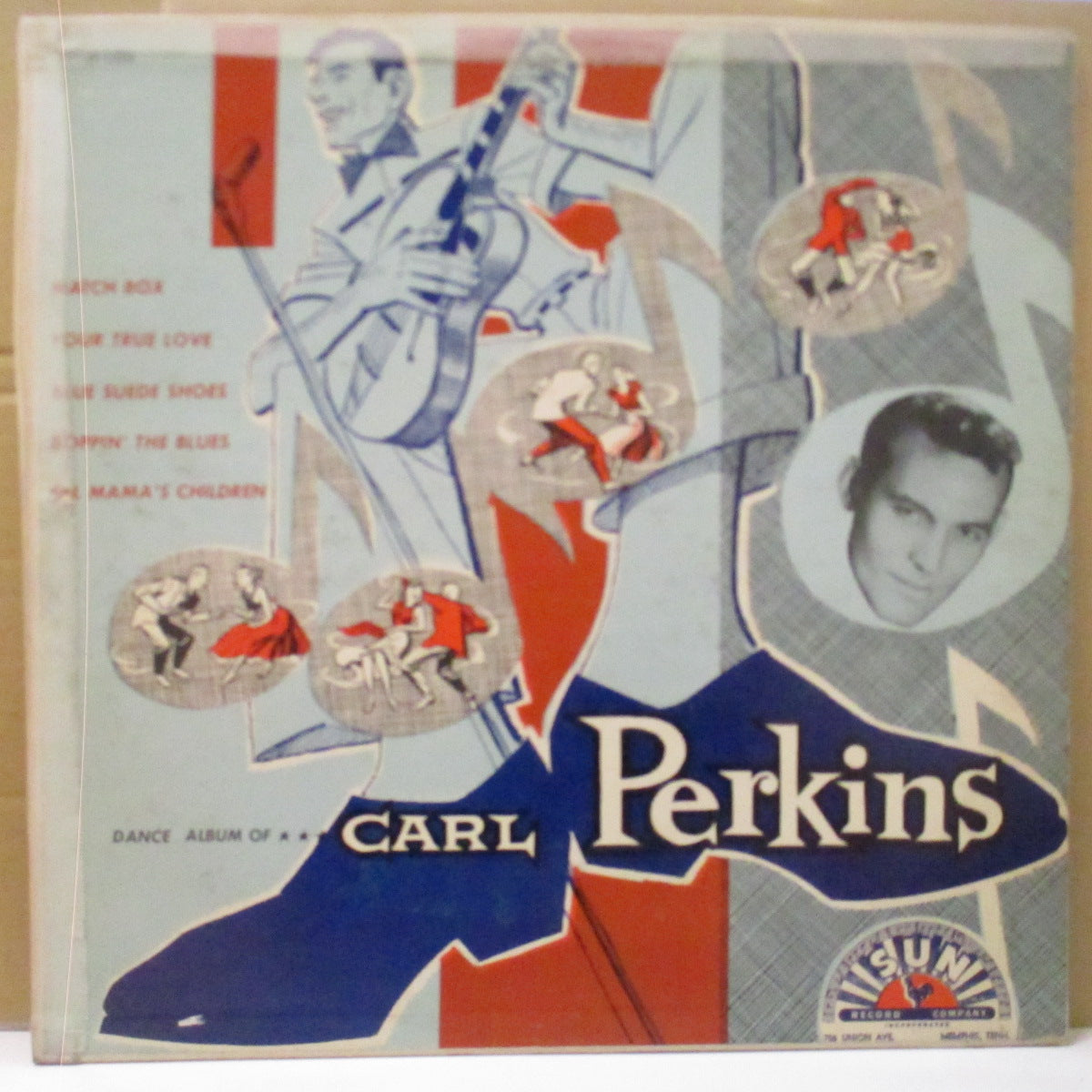 CARL PERKINS (カール・パーキンス)  - Dance Album Of Carl Perkins (US Orig.Mono LP)