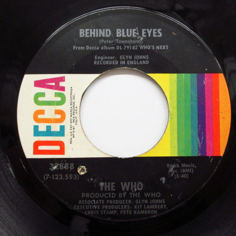 WHO - Behind Blue Eyes (US:Orig.)
