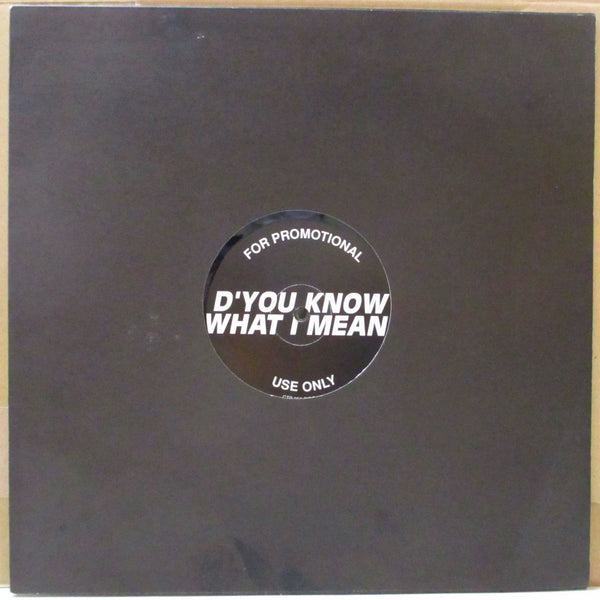 OASIS (オアシス)  - D'You Know What I Mean ? (UK プロモ 12"+ダイカットジャケ)