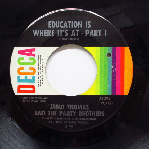 JAMO THOMAS & THE PARTY BROTHERS - Education Is Where It's (Part.1&2)