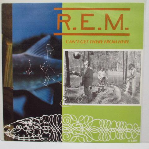 R.E.M. - Can’t Get There From Here (Spain Orig.7")