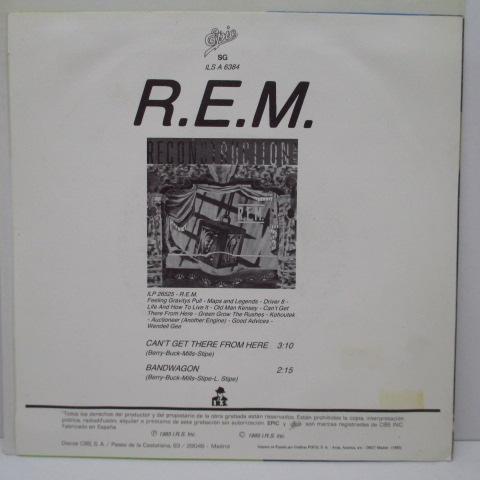 R.E.M. - Can’t Get There From Here (Spain Orig.7")
