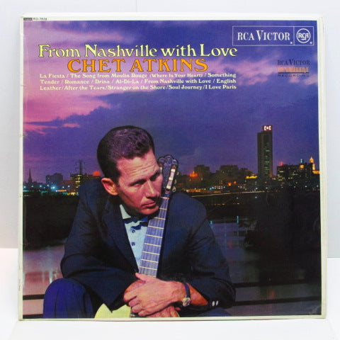 CHET ATKINS - From Nashville With Love (UK 60's Re Mono LP/CS) 