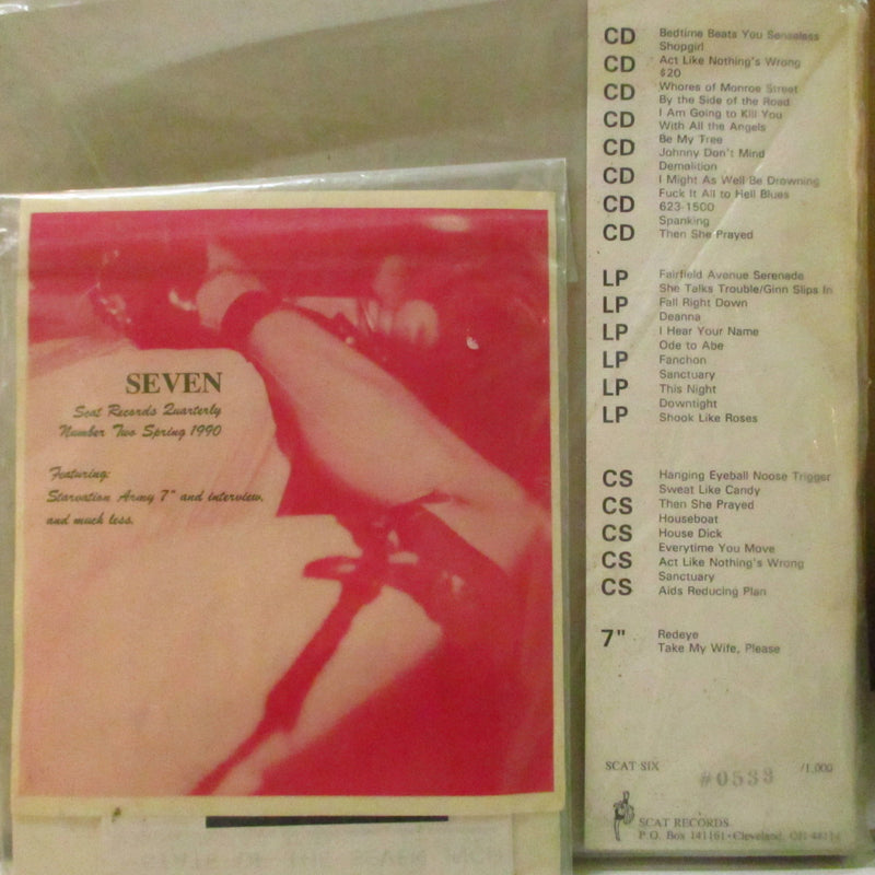 PRISONSHAKE (プリズンシェイク)  - I'm Really Fucked Now (US Ltd.Clear Vinyl LP+7",Cassette/Numbered Box Set/CD欠)