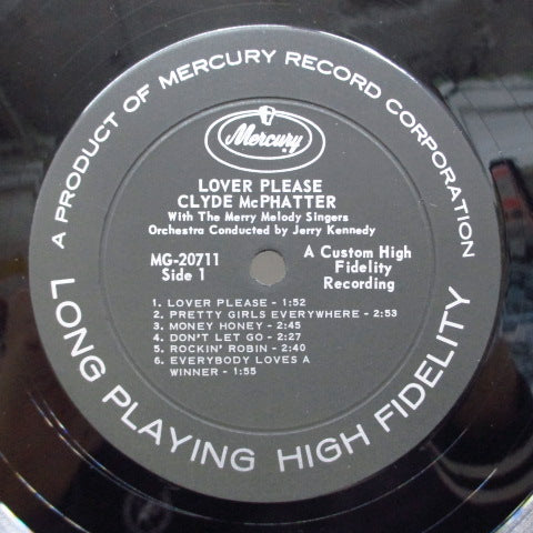 CLYDE McPHATTER-Lover Please (US 60's 2nd Press MONO)