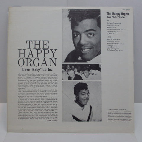 DAVE "BABY" CORTEZ (デイブ・ベイビー・コーテズ) - The Happy Organ (US:60's 2nd Press STEREO)