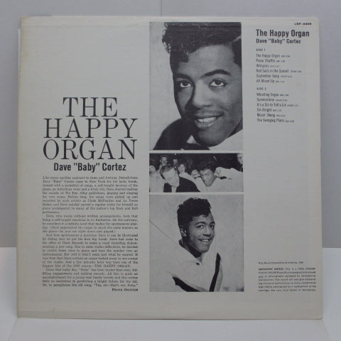 Dave "BABY" CORTEZ - The Happy Organ (US:60's 2nd Press) STEREO