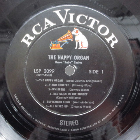 Dave "BABY" CORTEZ - The Happy Organ (US:60's 2nd Press) STEREO