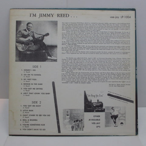 JIMMY REED (ジミー・リード)  - I'm Jimmy Reed (1st) (US:3rd Press MONO Re)