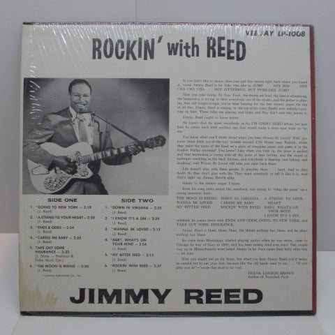 JIMMY REED (ジミー・リード) - I'm Jimmy Reed (1st) (US:3rd Press MONO Re) - Rockin' With Reed (US:2nd Press MONO)